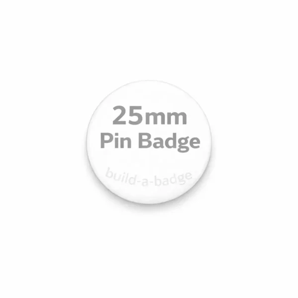 25mm pin badge