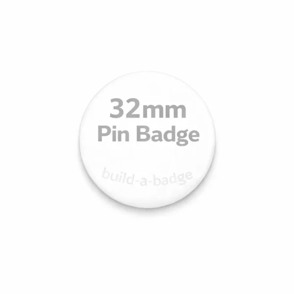 32mm pin badge