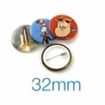 32mm pin badge