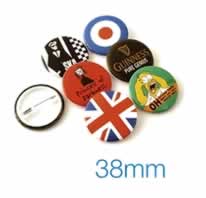 38mm pin badge