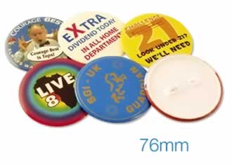 76mm Badge